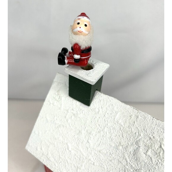 Vtg Berkeley Designs Music Box Christmas Animated Santa Coming to Town Works - Picture 2 of 11